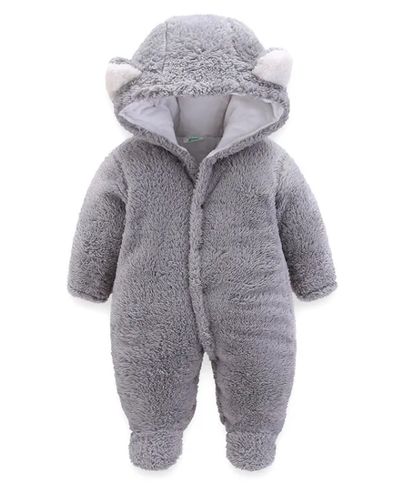 Cozy Fleece Baby Snowsuit