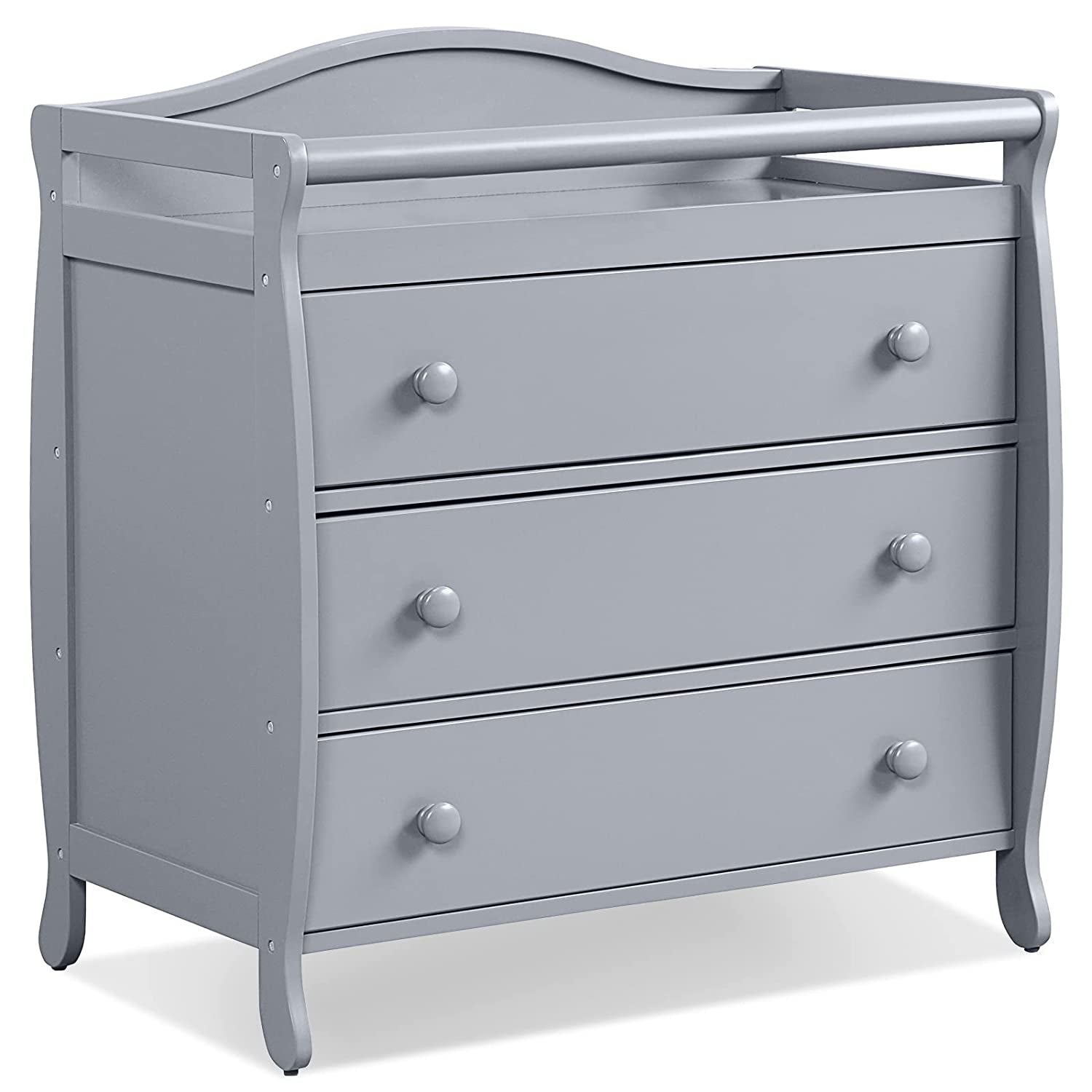 Baby Changing Table Infant Diaper with 3 Drawers and Safety Belt