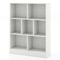 7-Section Freestanding Bookshelf for Kids Room Classroom Daycare Nursery