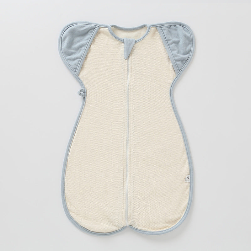 Breathable Organic Cotton Baby Sleeping Bag & Swaddle