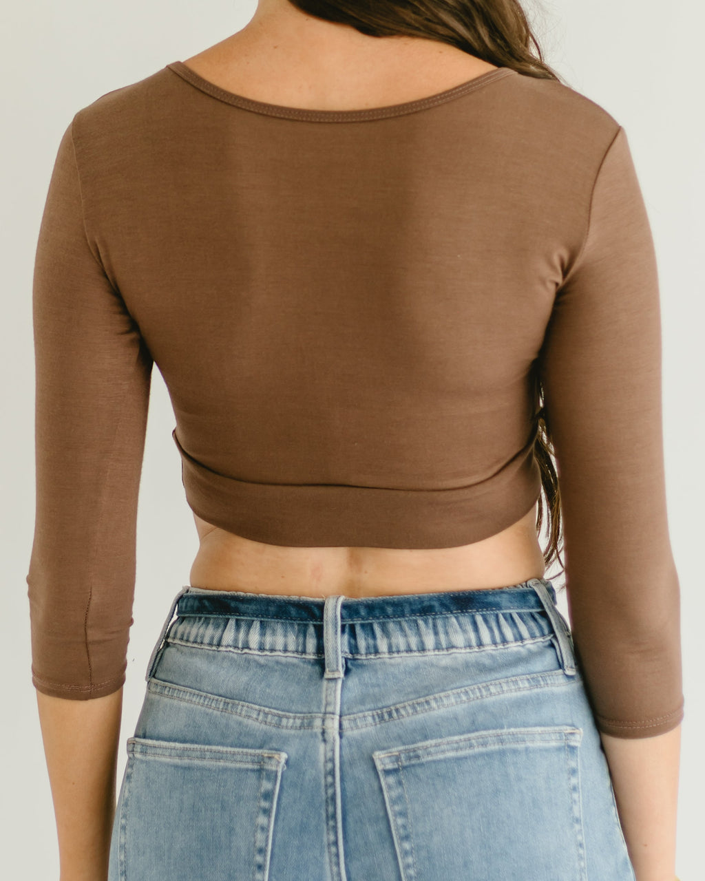 Staple 3/4 Sleeve Croppedtee