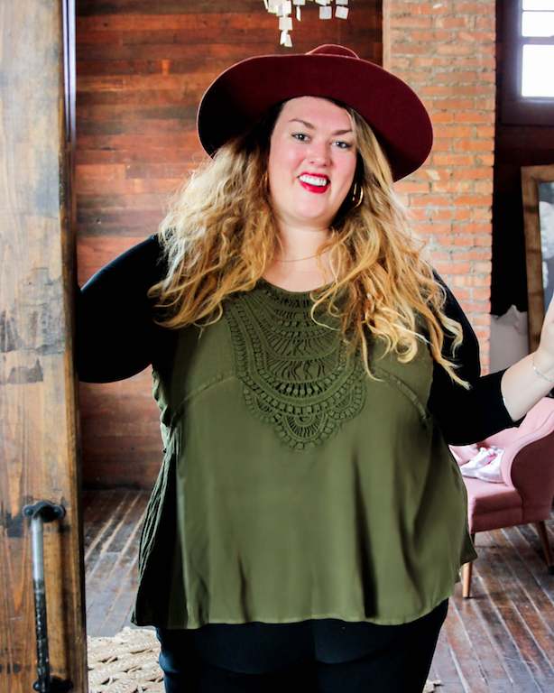 Staple 3/4 Sleeve Croppedtee