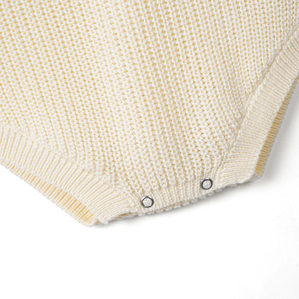 Classic Chunky Knit Baby Romper