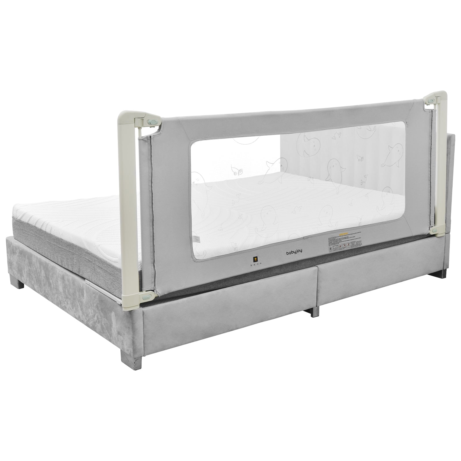 Adjustable Toddler Bed Rail Guard