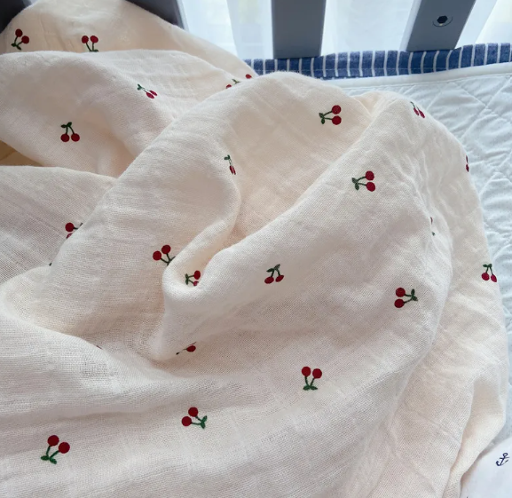 Organic Muslin Gauze Swaddle Blanket
