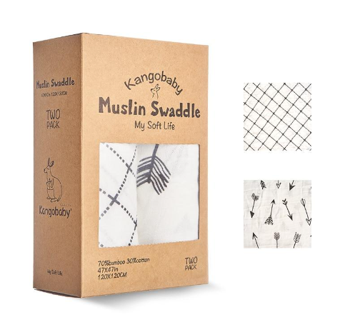 Soft Cotton Baby Swaddle Blanket